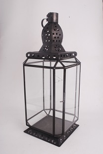 Antique Metal Candle Lanterns