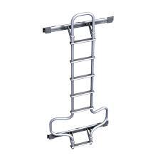 Rear Ladder - Stainless Steel, 70x30x15cm, 6 Steps | Rust Resistant, Wall Mount, Load Capacity 150kg