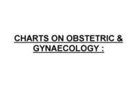 Charts On Obstetric & Gynaecology - Color: White