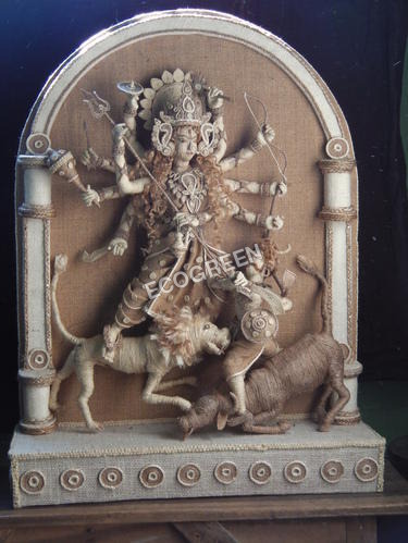 Durga Sculptures Jute