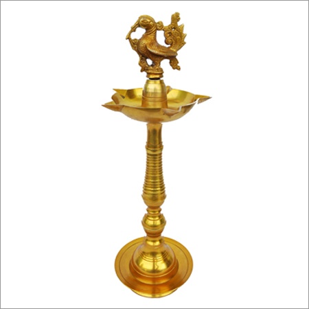 Brass Long Stand Diya