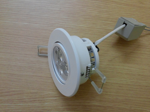 3W Downlight tilt glass