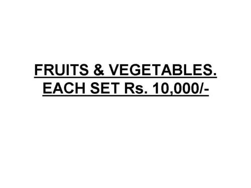 FRUITS & VEGETABLES.