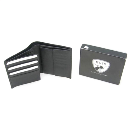 Mens Leather Trifold Wallet