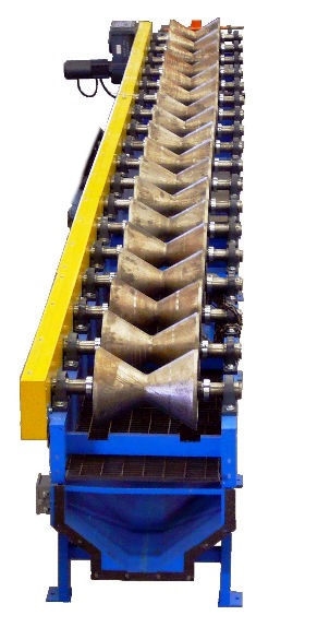 'V' Type Roller Conveyor