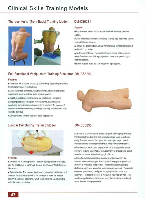 First Aid Skills Training Models 51