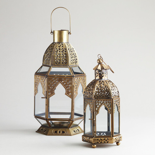 Antique Moroccan Candle Lanterns
