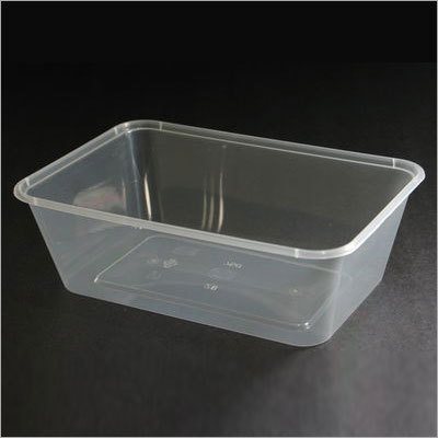 Rectangular Plastic Food Containers