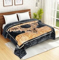 Elegant Mink Blankets - 100% Polyester, Full & Queen Size | Luxurious Warmth, Colorfast Durability, Attractive Designs