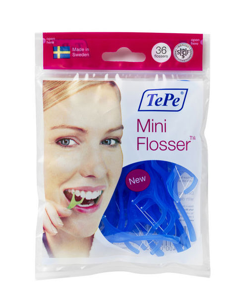 Mini Flosser-Blue Bag