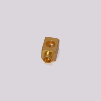 Brass Switchgear Components - 10x10x10 mm | Corrosion Resistant, Durable Design, Easy Installation, High Conductivity, Polished Nickel Plated
