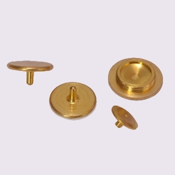 Brass Buttons - Polished Brass, 10-20mm Diameter, 2-5mm Thickness | Durable, Elegant, Versatile, Reliable