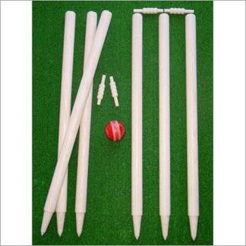 Playing Cricket Stumps