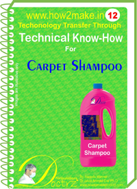 Formula Document For Making Carpet Shampoo