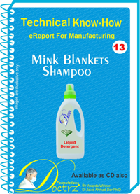 Formulations e-Book on Mink Blanketes Shampoo