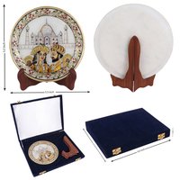 Hand Painted Marble Plate