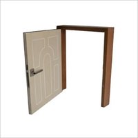 Wpc Door Frame - Wpc Material, 45x90 Mm, Brown Color, 45 Mm Thickness | Maintenance Free, Termite Proof, Water Proof, Customizable Designs