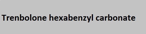 Trenbolone hexabenzyl carbonate