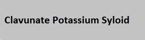 Clavunate Potassium Syloid