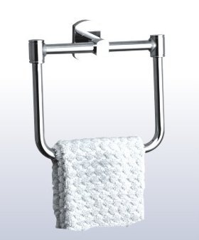 Bathroom Towel Ring Stand