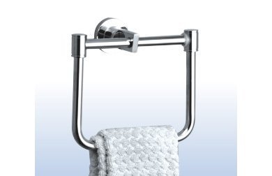 Towel Racks - Stainless Steel, 15x15x10 cm | Elegant Chrome Finish, Easy Installation, Space Saving, Rust Resistant, Strong Hold