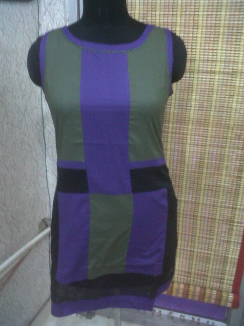 Tunics - Cotton Blend, 30 Inches, Purple | Stylish Design, Comfortable Fit, Versatile Style, Durable Fabric, Easy Care, Sleeveless, Round Neck