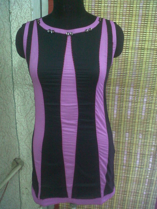 Tunics - Cotton Blend, 28 Inches, Purple | Stylish Design, Soft Fabric, Comfortable Fit, Versatile Style, Durable Material, Elegant Look, Sleeveless, Round Neck