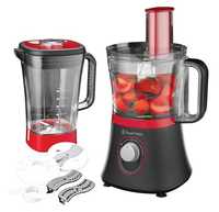 Electric Food Processor - Plastic Metal, 10x12x15 Inches, 500w | Durable Design, Versatile, Low Maintenance