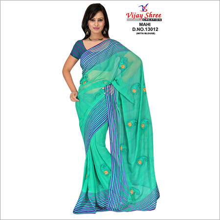 Designer Net Saree