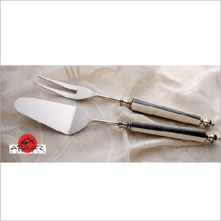 Steel Salad Servers