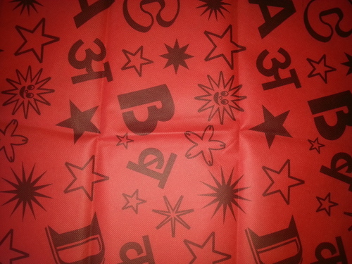 ABCD Printed Non Woven Fabric