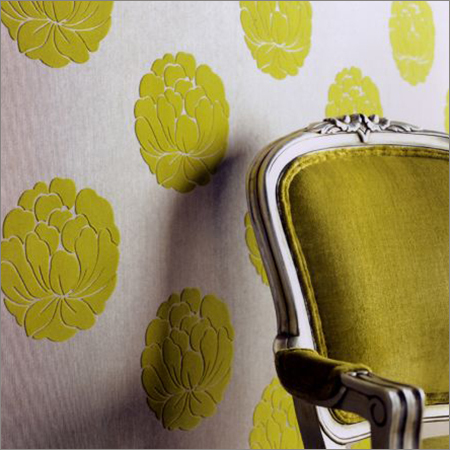 Modern Flocked Wallpaper