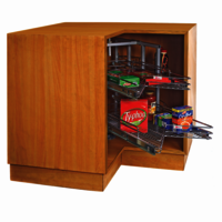 Kitchen Magic Corner - Stainless Steel, Different Sizes Available, Silver | Easy To Use, Modular Design, 7 Year Warranty, Corrosion And Abrasion Resistant