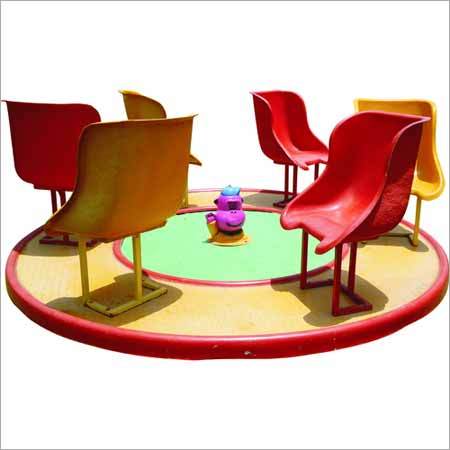 FRP Base Merry Go Round With 6 Seat