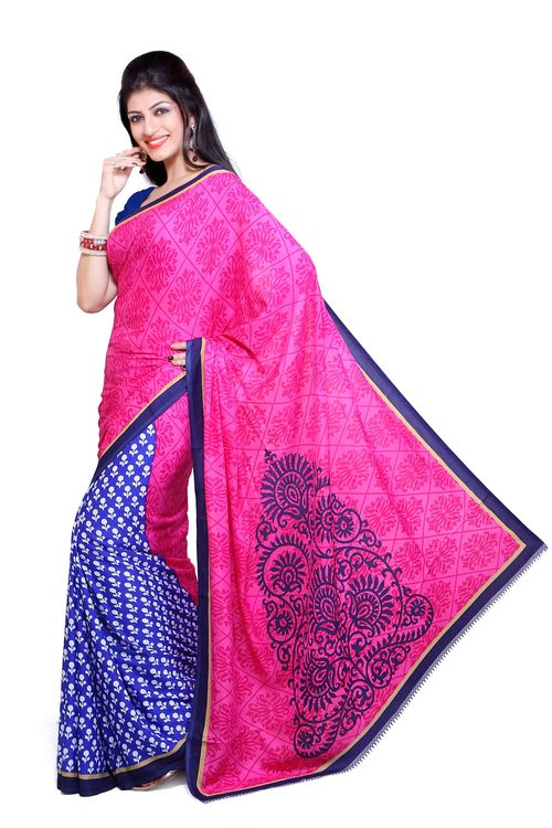 Printed sarees