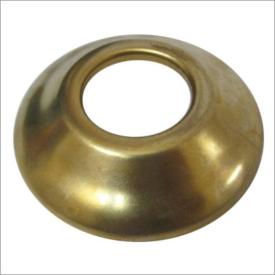 Brass CP Round Flange