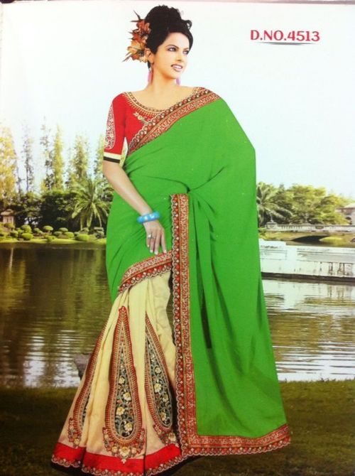 Designer Embroidered Sarees