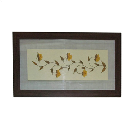 Handicraft Wall Scenery Of Dry Flowers