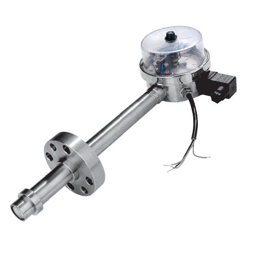 Electrical Contact Rigid Stem Pressure Gauge