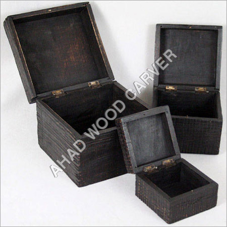 Antique Finish Wooden Box