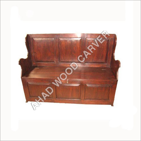 Wooden Church Pew
