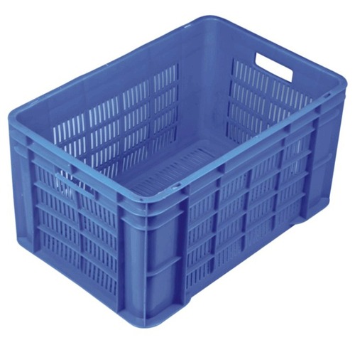 MODEL NO.: 5436295 TP - Plastic, 542x360x295mm, Blue | Durable, Stackable, Lightweight, Handle Included, 48 Litre Capacity