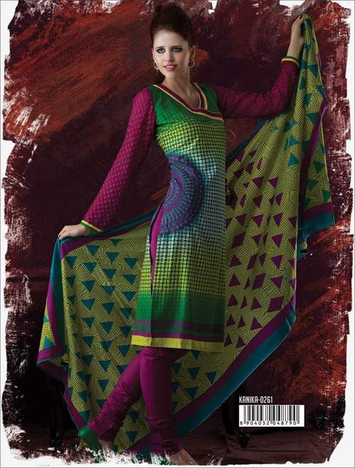 Cotton Printed Salwar Suits