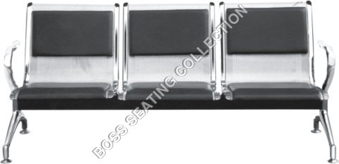 Black & Silver Airport Chairs