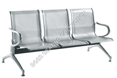 Silver Airport Waiting Chairs