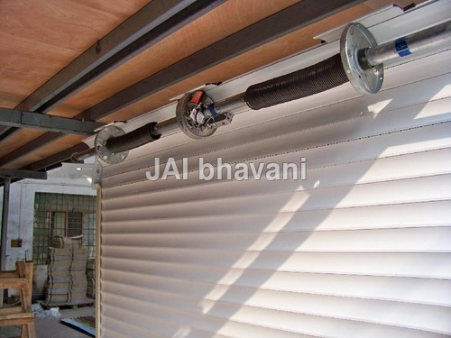 Motorized Rolling Shutters