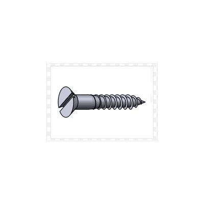 Slotted Flat Head Wood Screw
