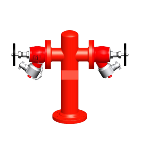 Double Outlet Stand Post Double Outlet Stand Post
