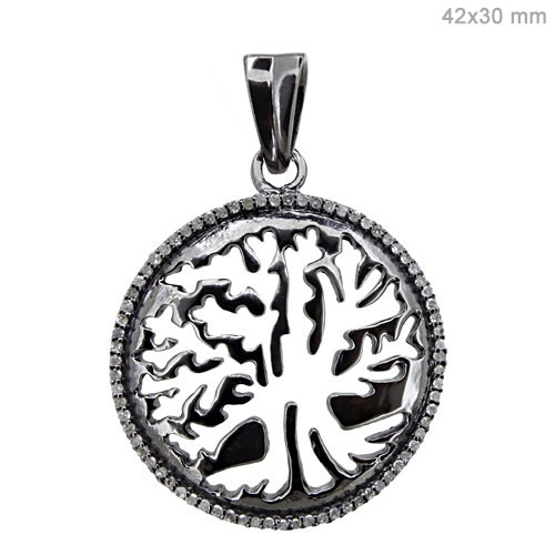 Pave Diamond Pendant