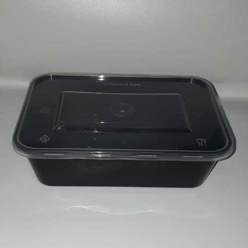 650 Ml Rectangle Plastic Food Container